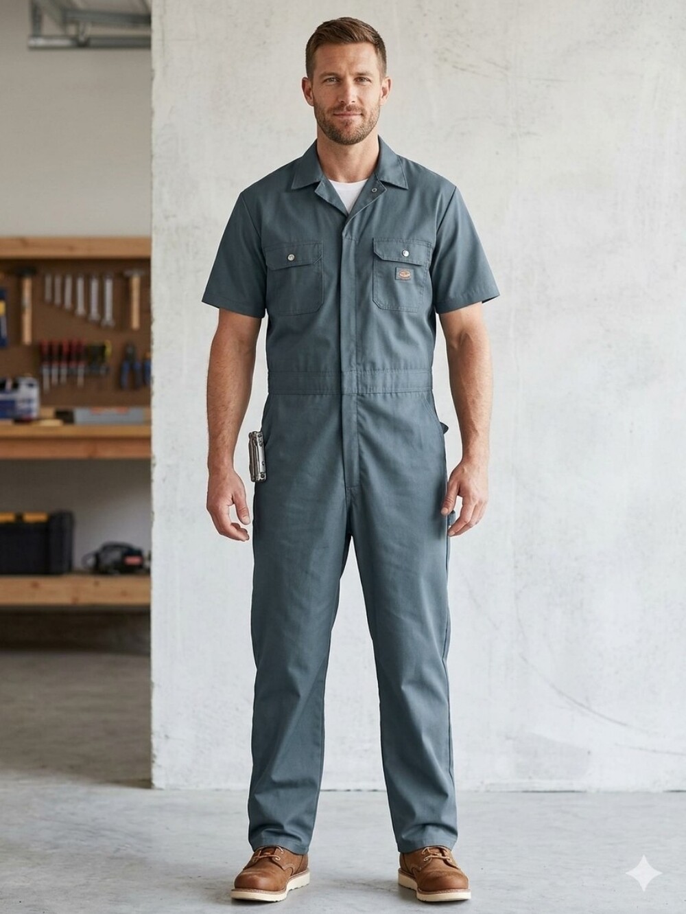 NWT Dickies Coveralls Green Short Sleeve 2XLR